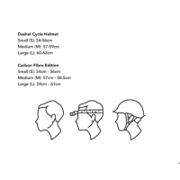DASHEL - Urban Cycle Helmet Black - M